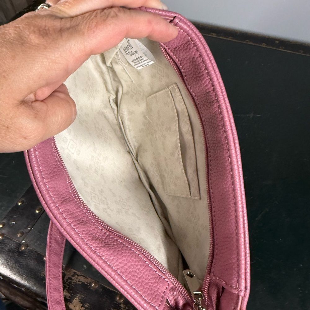 Thirty One-Half Moon Crossbody - Color - Sweet Blossom Pebble - NEW! - Picture 3 of 5